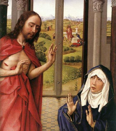 WEYDEN, Rogier van der Miraflores Altarpiece oil painting image